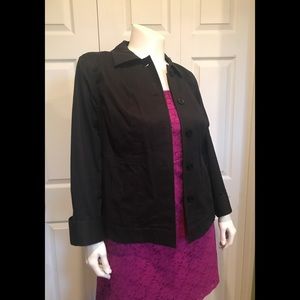 Jones New York Cotton Fit’n Flare Blazer Size 1X